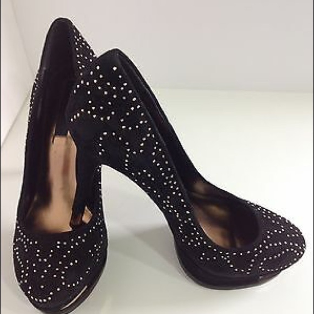 BCBGMAXAZRIA Peony suede pumps with rhines… - Picture 2 of 3